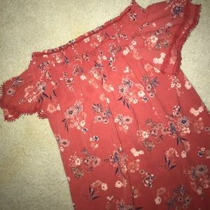 Baby Doll Bright Orange Dress